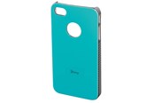Mobiel - Covers & Cases - Hama Mobil Cover iPhone 4/4S Shiny Hard Cover Turquoise - 108553