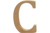Schrijf- en tekenartikelen - Creativ Company Letter C MDF 8cm 1pc. - 56362