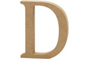 Schrijf- en tekenartikelen - Creativ Company Letter D MDF 8cm 1pc. - 56363