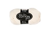 Garen & Accessoires - Creativ Company Cotton yarn Off-white 50gr 170m - 431030