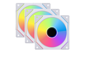 Case Fan - Lian Li UNI FAN SL-INF 120 Wit - 3 pack - Case ventilator - 120mm - Wit met RGB-licht - 29 dBA - UF-SLIN120-3W