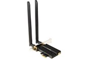 Netwerk-adapter (netwerkkaart, printserver, enz.) - Inter-Tech DMG-36 Wi-Fi 6E + BT 5.2 PCIe AV / multimedia paneel - 5400Mbps - 88888165