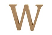Schrijf- en tekenartikelen - Creativ Company Letter W MDF 13cm 1 stuk. - 56332