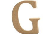 Schrijf- en tekenartikelen - Creativ Company Letter G MDF 13cm 1 stuk. - 56316