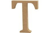 Schrijf- en tekenartikelen - Creativ Company Letter T MDF 13cm 1pc. - 56329