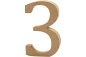Schrijf- en tekenartikelen - Creativ Company Number 3 MDF 13cm 1pc. - 56341