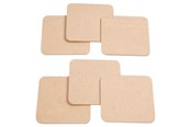 Schrijf- en tekenartikelen - Creativ Company Coasters MDF 6pcs. - 557610