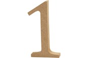 Schrijf- en tekenartikelen - Creativ Company Number 1 MDF 13cm 1pc. - 56339