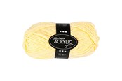 Garen & Accessoires - Creativ Company Acrylic yarn Light yellow 50gr 80m - 421804
