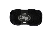 Garen & Accessoires - Creativ Company Acrylic yarn Zwart 50gr 80m - 421750