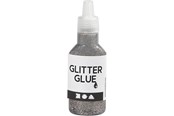 Hobby artikelen - Creativ Company Glitter glue Zilver 25ml - 318310