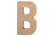 Schrijf- en tekenartikelen - Creativ Company Letter Papier-mache - B - 26601