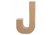 Schrijf- en tekenartikelen - Creativ Company Letter Papier-mache - J - 26609