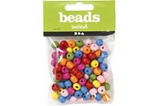 Creatief spelen - Creativ Company Wooden Beads Mix 8mm 16gr - 571060