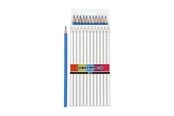 Schrijf- en tekengerei - Creativ Company Triangular colored pencils - Lichtblauw 12pcs. - 38576