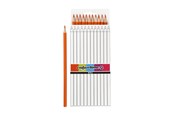 Schrijf- en tekengerei - Creativ Company Triangular colored pencils - Oranje 12pcs. - 38571