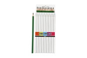 Schrijf- en tekengerei - Creativ Company Triangular colored pencils - Groen 12pcs. - 38579