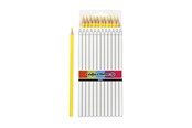 Schrijf- en tekengerei - Creativ Company Triangular colored pencils - Yellow 12pcs. - 38570