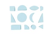 Schrijf- en tekenartikelen - Creativ Company Foam Stamps 12pcs. - 28579