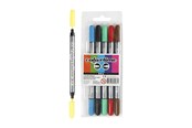 Schrijf- en tekengerei - Creativ Company Colortime double Inkt 6pcs. - 37984