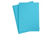 Papier, fotopapier en etiketten - Creativ Company Colored Cardboard Transparant Blauw A4 20 sheets - 21120