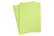 Papier, fotopapier en etiketten - Creativ Company Colored Cardboard Limoengroen A4 20 sheets - 21122