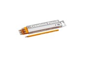 Schrijf- en tekengerei - Creativ Company Potloden HB hardheid - Dikte 7 mm 12 stuks. - 14184