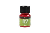 Hobby artikelen - Creativ Company Permanent Glass Paint - Red 30ml - 31388