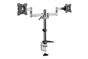 Monitorbevestiging - LogiLink Dual monitor mount 13–27" aluminum arm length: 342 mm - BP0077