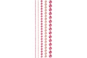 Creatief spelen - Creativ Company Half Adhesive Pearls Pink 2-8mm 140pcs. - 28320
