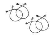 Voedingskabel (extern) - Akasa - fan Stroom Verlengkabel - 4 pin PWM Aan 4 pin PWM - 30 cm - AK-CBFA01-KT04