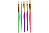 Creatief spelen - Creativ Company Kids Paint Brushes - 5 Pcs. - 10344