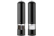 Keuken accessoires - Cilio Zout- en pepermolenset, zwart elektrisch BERGAMO 23cm - C615012