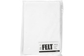 Schrijf- en tekenartikelen - Creativ Company Hobby Felt Wit A4 10 Sheets - 45502