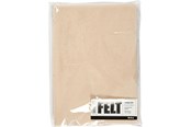 Schrijf- en tekenartikelen - Creativ Company Hobby Vilt Licht Beige A4 10 Vellen - 45517