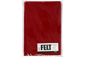 Schrijf- en tekenartikelen - Creativ Company Craft felt Antique Rood A4 10 sheets - 45507