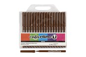 Hobby artikelen - Creativ Company Brown markers 18st. - 373542