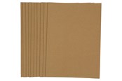 Papier, fotopapier en etiketten - Creativ Company Ribbed Cardboard Color 120gr 10 Sheets - 21963