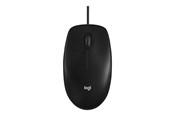 Muis - Logitech M100 - Muis - full size - USB - Muis - Optisch - 3 knoppen - Zwart - 910-006652