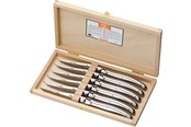 Keukengerei - Jean Dubost Knive m stålhåndtag 2.5mm 6stk Laguiole - JL0060084L06017