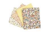 Schrijf- en tekenartikelen - Creativ Company Patchwork Fabric Yellow 45x55cm 4pcs. - 441830