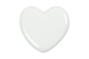 Schrijf- en tekenartikelen - Creativ Company Glass Heart - White 1st. - 558500