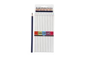 Hobby artikelen - Creativ Company Triangular colored pencils - dark blue 12pcs. - 38577
