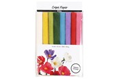 Schrijf- en tekenartikelen - Creativ Company Crepe Papier Standaard Colors 8 Sheets - 209003