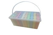 Creatief spelen - Happy Summer Chalk XL bucket 50pcs - 301073