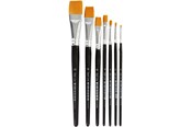 Hobby artikelen - Creativ Company Goud Line Borstels - 7 mixed - 10247