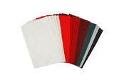 Schrijf- en tekenartikelen - Creativ Company Hobby Felt Assorted Colors 24 Sheets - 45296