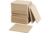Schrijf- en tekenartikelen - Creativ Company Coasters MDF 10x10cm 50pcs. - 55761