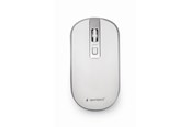 Muis - Gembird - Muis - 2.4 GHz - Wit Zilver - Muis - Optisch - 4 knoppen - Wit - MUSW-4B-06-WS