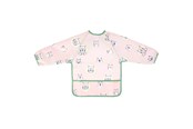 Babyspullen - Badabulle Long Sleeves Bib - Pink - B007024